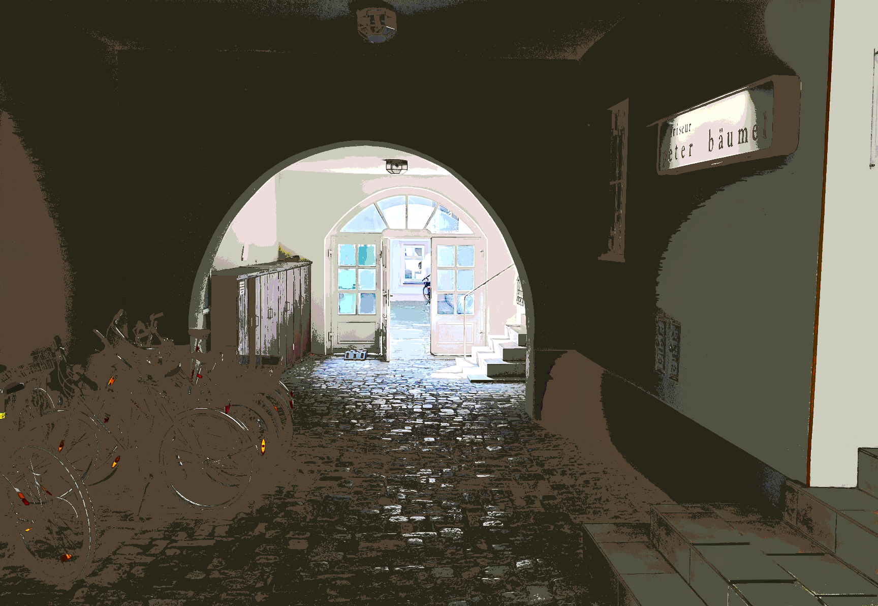 Hinterhof Regensburg